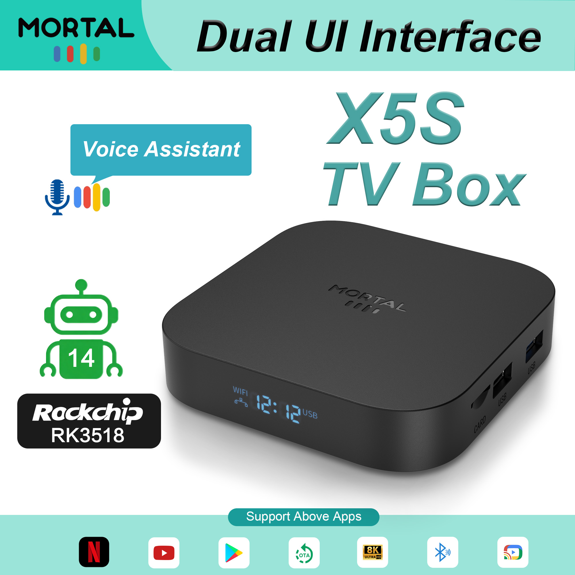 X5S Smart TV BOX Sistem Ganda  - Radxa Rock 5B 16Gb ulasan dan harga